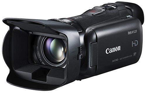 Canon デジタルビデオカメラ iVIS HF G20 光学10倍ズーム 内蔵32GBメモリー(中古品)