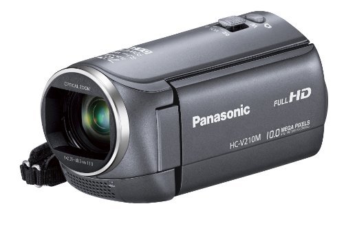 パナソニック デジタルハイビジョンビデオカメラ V210 内蔵メモリー8GB グ (中古品)