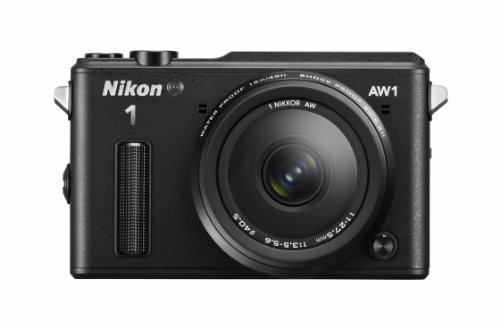 Nikon ミラーレス一眼カメラ Nikon1 AW1 防水ズームレンズキット ブラック (中古品)