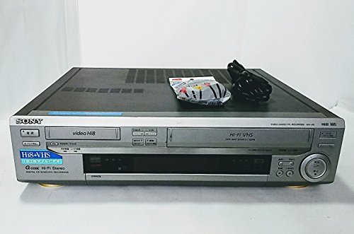 SONY(ソニー) Hi8+VHS ビデオデッキ WV-H6(中古品)