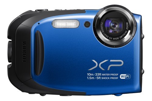 FUJIFILM デジタルカメラ XP70BL ブルー F FX-XP70 BL(中古品)_画像1