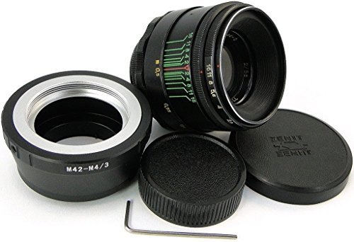 HELIOS 44-2 58mm F2 Russian Lens + Adapter Micro 4/3 MFT Mount Olympus(品)