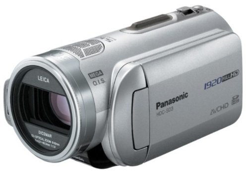 パナソニック デジタルハイビジョンSDビデオカメラ 3CCD搭載シルバー HDC-S(中古品)_画像1