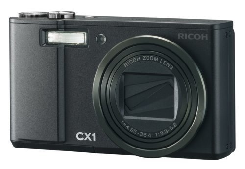専門ショップ RICOH デジタルカメラ CX1BK(中古品) ブラック CX1