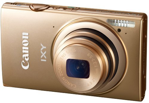 Canon デジタルカメラ IXY 430F ゴールド 1600万画素 光学5倍ズーム Wi-Fi (中古品)