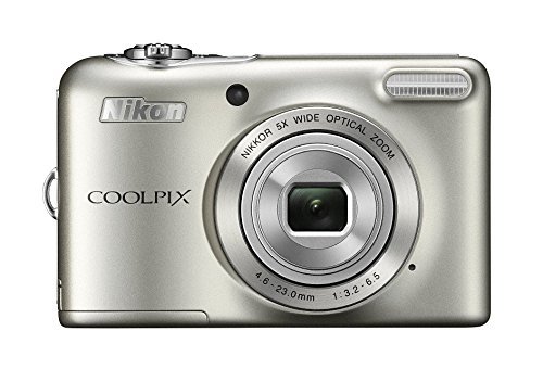 Nikon デジタルカメラ COOLPIX L32 シルバー 光学5倍ズーム 2005万画素 乾 (品)