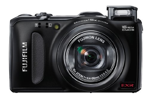 FUJIFILM デジタルカメラ FinePix F600EXR ブラック F FX-F600EXR B(中古品)
