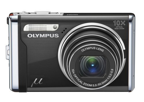 OLYMPUS デジタルカメラ μ-9000 (ミュー) ブラック μ-9000BLK(中古品)
