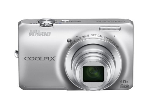 Nikon デジタルカメラ COOLPIX (クールピクス) S6300 クリスタルシルバー S(中古品)