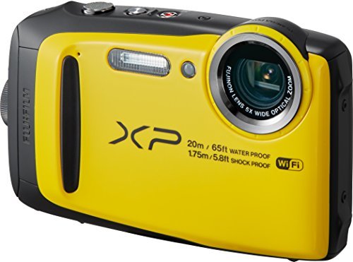 FUJIFILM デジタルカメラ XP120 イエロー 防水 FX-XP120Y(中古品)