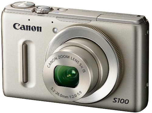Canon デジタルカメラ PowerShot S100 シルバー PSS100(SL) 1210万画素 広 (中古品)