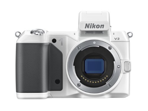 Nikon ミラーレス一眼 Nikon 1 V2 ボディー ホワイト N1V2WH(中古品)