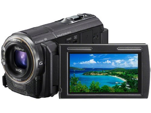 ソニー SONY ビデオカメラ Handycam PJ590V 内蔵メモリ64GB ブラック HDR-P(中古品)_画像2
