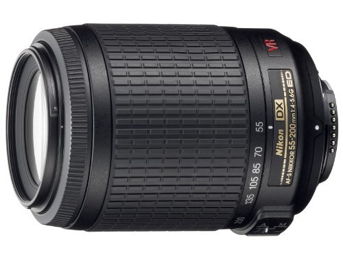 Nikon 望遠ズームレンズ AF-S DX VR Zoom Nikkor 55-200mm f/4-5.6G IF-ED (中古品)