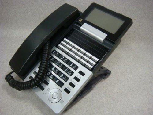 NYC-18iE-SD(B)2 ナカヨ iE 18ボタン標準電話機 [オフィス用品] [オフィス (中古品)