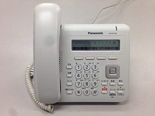 パナソニック SIP電話機 KX-UT123N(中古品)
