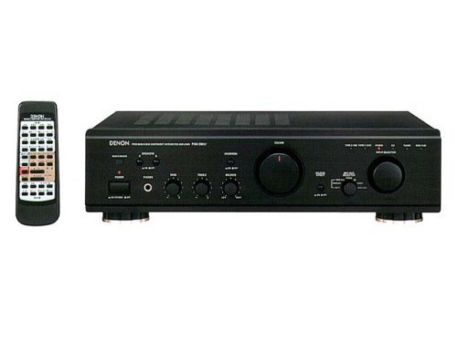 Denon プリメインアンプ ブラック PMA-390/4K(中古品)_画像1