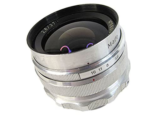 ※当店KING-2オリジナル改造レンズ※ MIR-1 37mm/f2.8 初期型 シルバー M39(中古品)_画像1