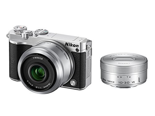 激安特価 Nikon1 ミラーレス一眼 Nikon J5 J5WLKSL(中古品) シルバー