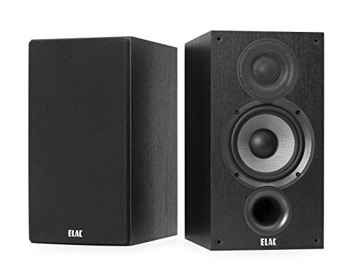 ELAC Debut 2.0 B5.2 本棚スピーカー ブラック (ペア)(中古品)