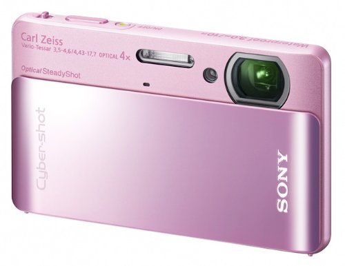 ソニー SONY デジタルカメラ Cybershot TX5 (1020万画素CMOS/光学x4/ピンク(中古品)_画像1