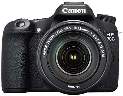 Canon デジタル一眼レフカメラ EOS70D レンズキット EF-S18-135mm F3.5-5.6(中古品)