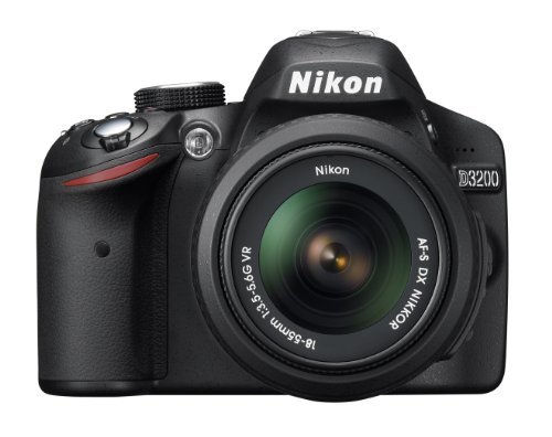 Nikon デジタル一眼レフカメラ D3200 レンズキット AF-S DX NIKKOR 18-55mm(品)