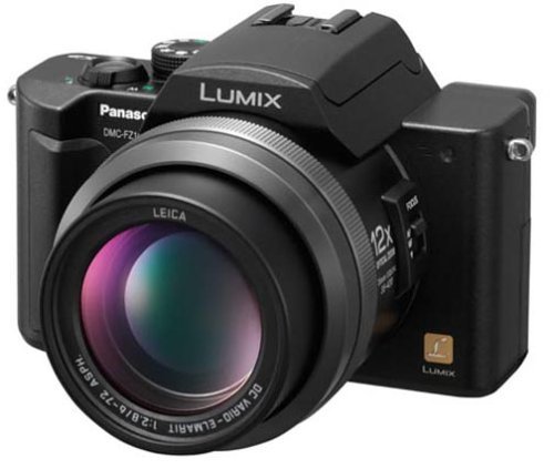 パナソニック LUMIX DMC-FZ10-K ブラック(中古品)_画像1