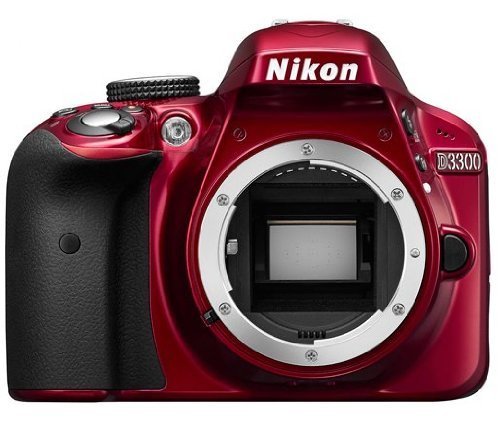 Nikon デジタル一眼レフカメラ D3300 ボディ レッド D3300RD(中古品)_画像1