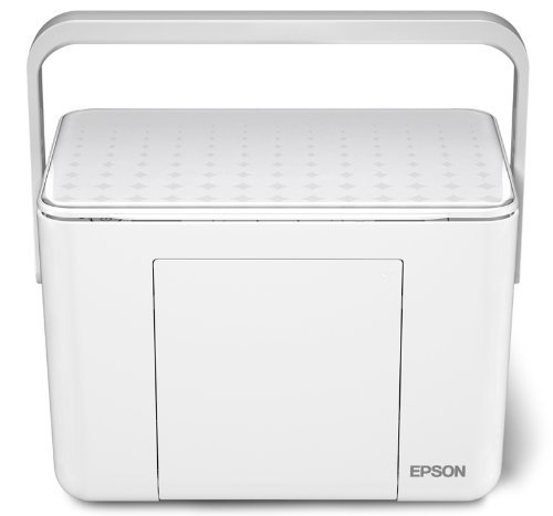 EPSON Colorio me コンパクトプリンター E-350W ホワイトモデル(中古品)