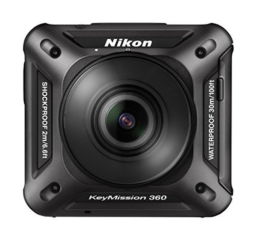 Nikon 防水アクションカメラ KeyMission 360 BK ブラック(中古品)