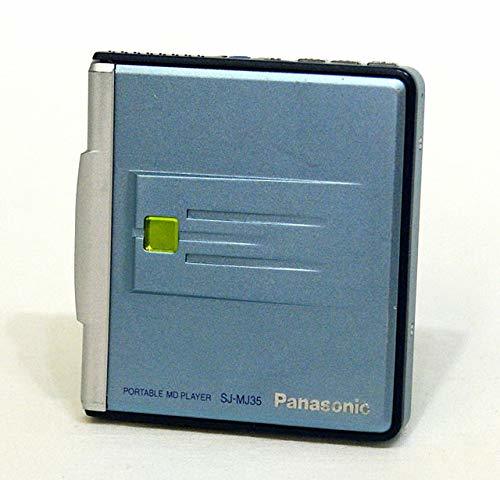 Panasonic パナソニック SJ-MJ35-A ブルー ポータブルMDプレーヤー (MD再生(中古品)