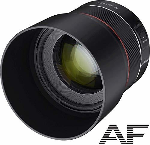 SAMYANG 単焦点望遠レンズ AF 85mm F1.4 EF キヤノンEF用 フルサイズ対応(中古品)_画像1