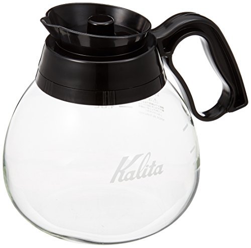 カリタ Kalita コーヒーデカンタ 耐熱ガラス 1.8L ブラック #32003(中古品)