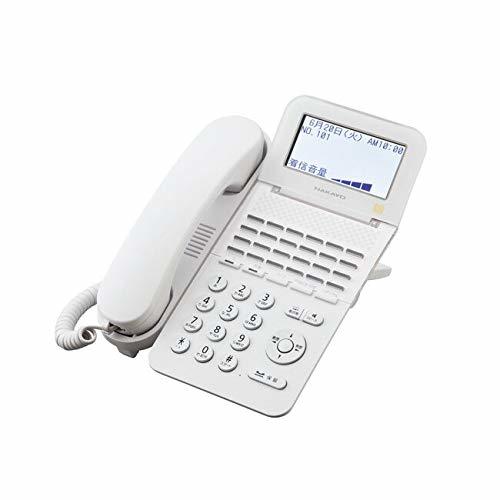 ナカヨ NYC-Si 24ボタン標準電話機(W) 白 NYC-24SI-SDW(中古品)