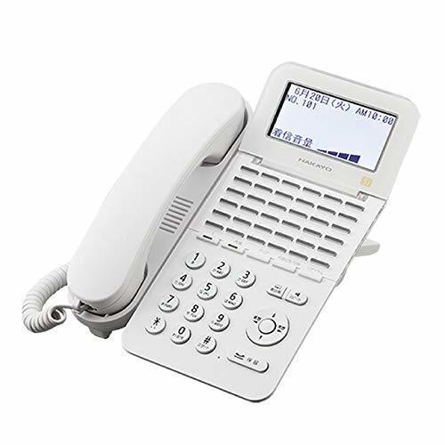 ナカヨ NYC-Si 36ボタン標準電話機(W) 白 NYC-36SI-SDW(中古品)_画像1