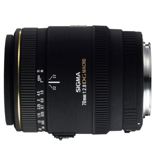 Sigma Macro 70?mm f / 2.8?EX DG Autofocus Lens for Canon EOS(品)