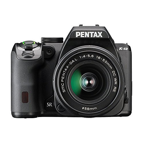 PENTAX デジタル一眼レフ PENTAX K-S2 18-50REキット (ブラック) K-S2 18-5(中古品)