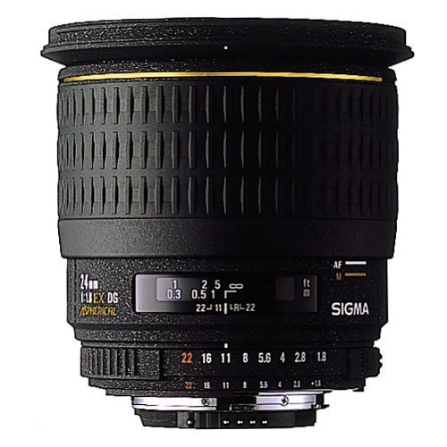 SIGMA 単焦点広角レンズ 24mm F1.8 EX DG ASPHERICAL MACRO ソニー用 フル (中古品)_画像1