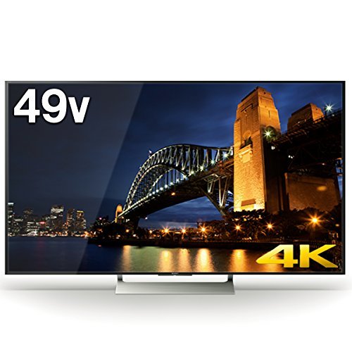 ソニー 49V型 液晶 テレビ ブラビア KJ-49X9000E 4K Android TV 外付けHDD (品)