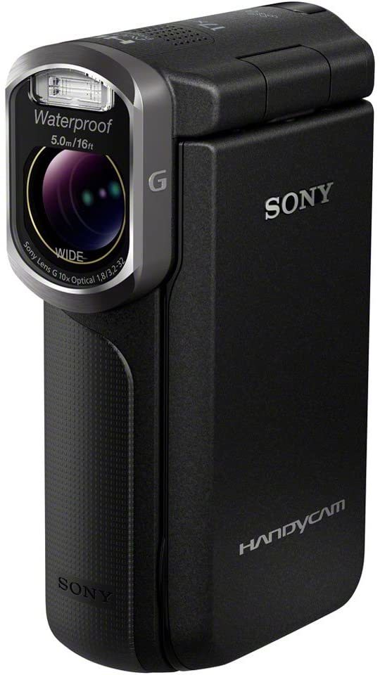 ソニー SONY ビデオカメラ Handycam GW77V 内蔵メモリ16GB ブラック HDR-GW(中古品)_画像1