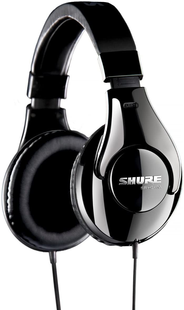 SHURE 密閉型 プロクオリティ・ヘッドホン SRH240A(中古品)_画像1