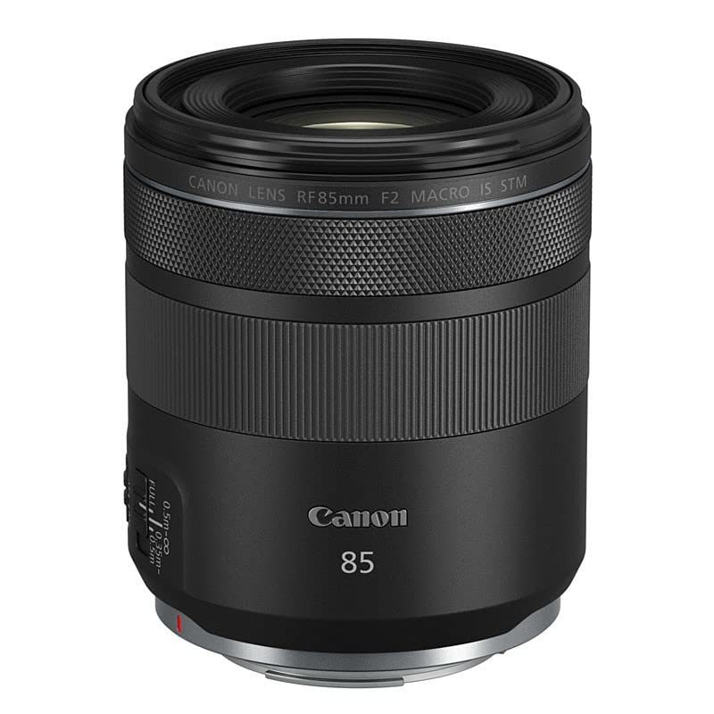 Canon 単焦点レンズ RF85mm F2 MACRO IS STM フルサイズ対応 RF852MISSTM(中古品)_画像1