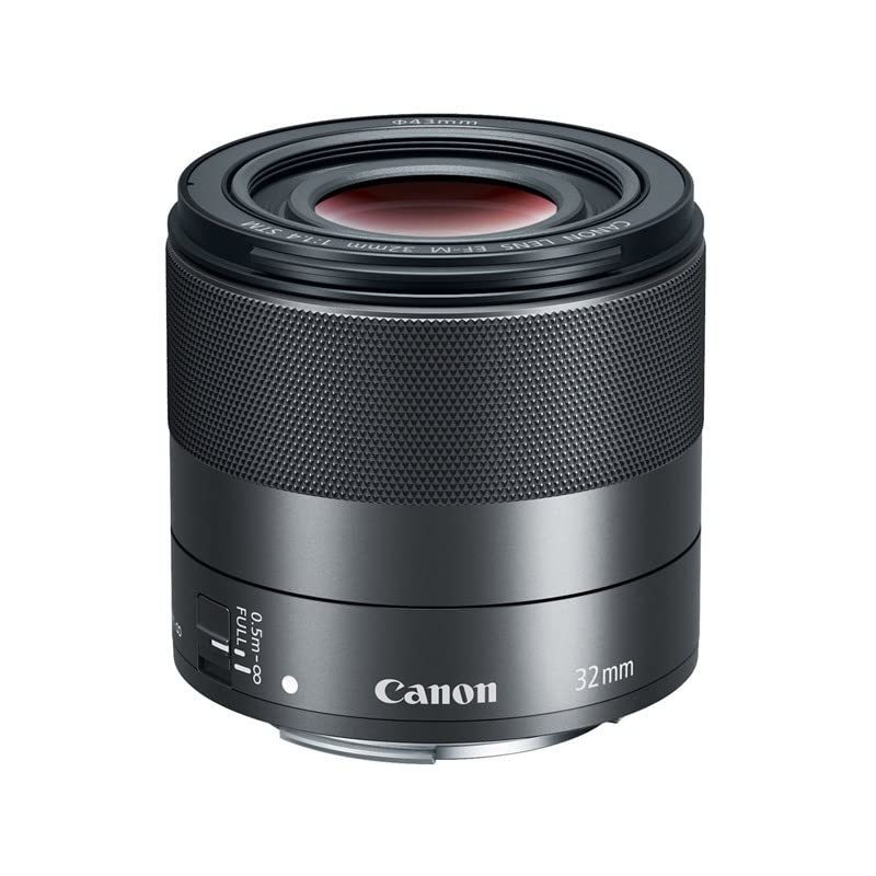 Canon キヤノン 単焦点レンズ EF-M32mm F1.4 STM ミラーレス一眼対応 ブラ (中古品)