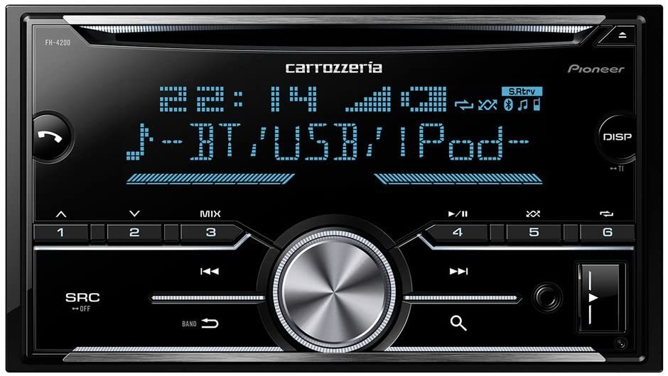 公式通販激安 カロッツェリア(パイオニア) カーオーディオ FH-4200 2DIN CD/USB/Bluetoot(品)