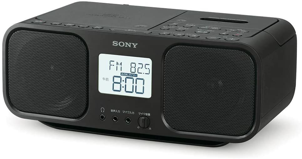 ソニー CDラジオカセットレコーダー CFD-S401 : FM/AM/ワイドFM対応 大型液(中古品)