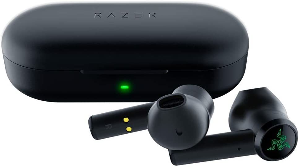 Razer Hammerhead トゥルーワイヤレス Bluetooth ゲーム用イヤホン 60ms 低(中古品)