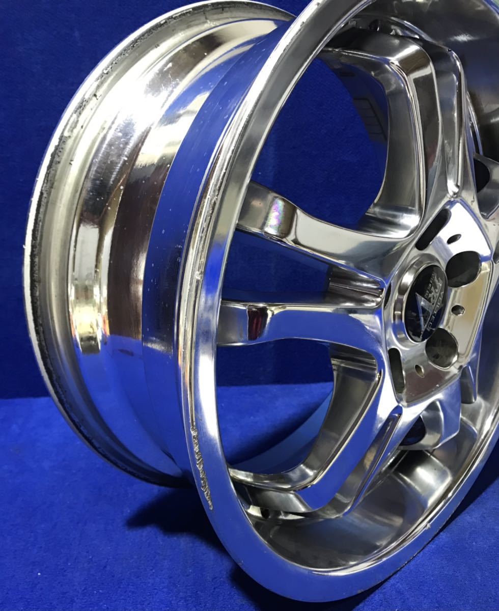 VOLTEC フォレスター＊17インチホイール＊17x7JJ/オフセット+48/PCD114.3-5H＊1本のみ＊深リム!_画像6