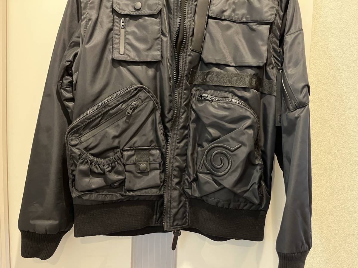 Coach x Michael B. Jordan MA-1 NARUTO ナルト コラボ 46 黒 Coach x Michael B. Jordan MA-1 NARUTO ナルト コラボ 46 黒