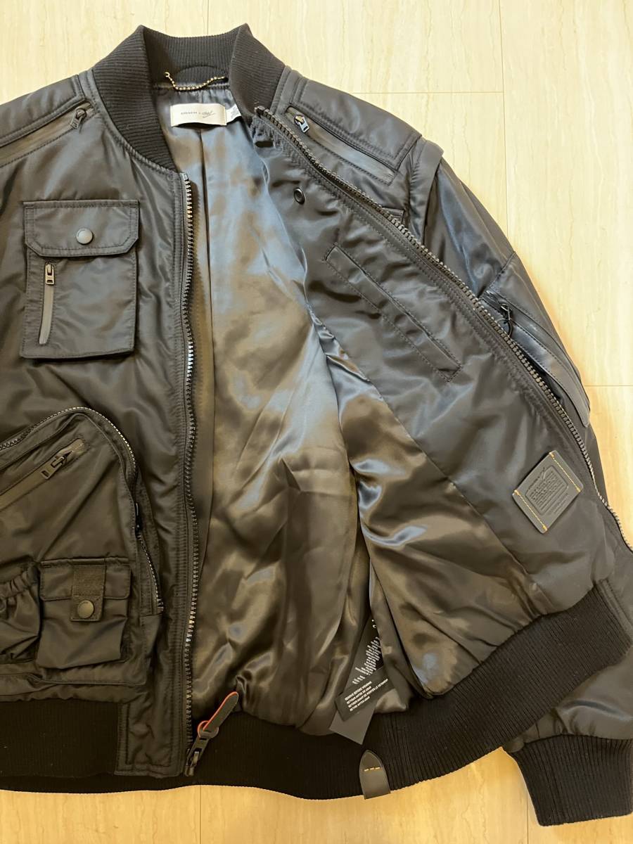 Coach x Michael B. Jordan MA-1 NARUTO ナルト コラボ 46 黒 Coach x Michael B. Jordan MA-1 NARUTO ナルト コラボ 46 黒